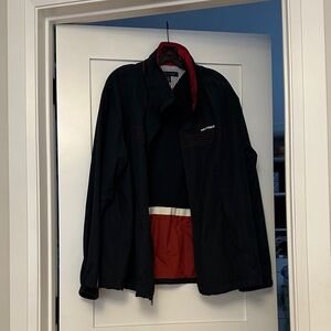 Tommy Hilfiger Black Jacket with Red Lining